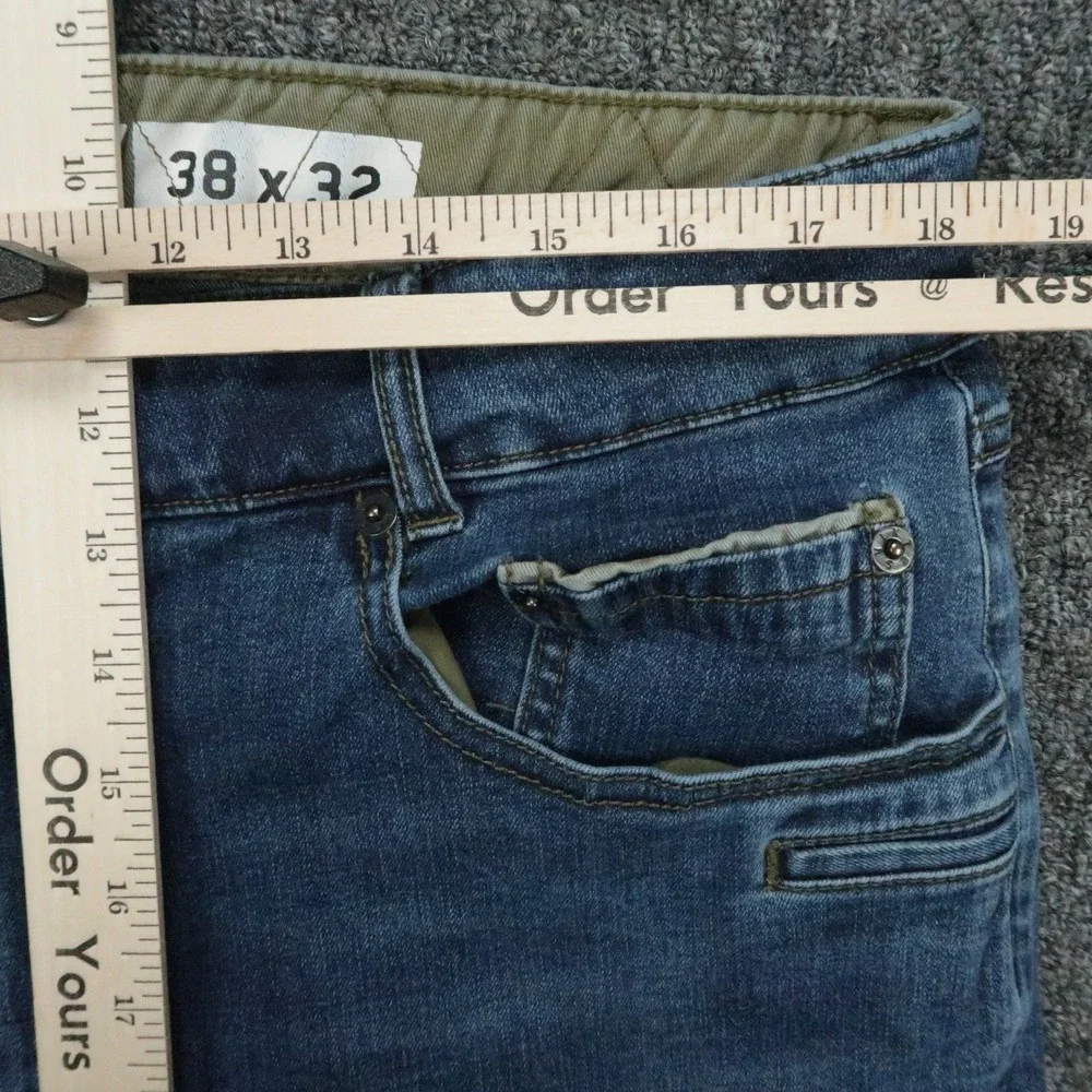 VIKTOS Jeans Mens 38x32 Blue Taculus CCW Coolmax Concealed Carry Stretch Denim